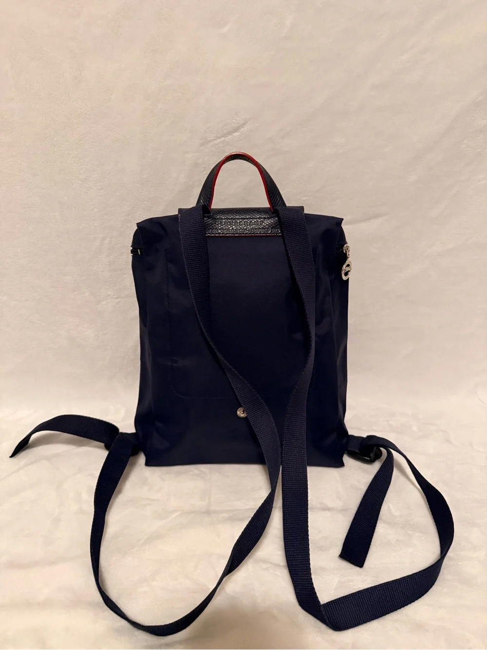 Longchamp Le Pliage Club Backpack in Navy Blue